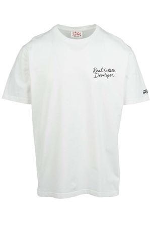 T-Shirt In Cotone Portland Man Con Stampa Frontale MC2 SAINT BARTH | T-shirt | PRL000204305L
